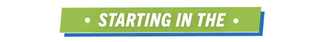 Starting in the logo